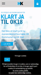 Mobile Screenshot of hk.dk